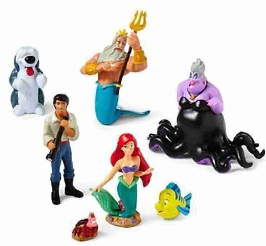 little mermaid plastic figurines