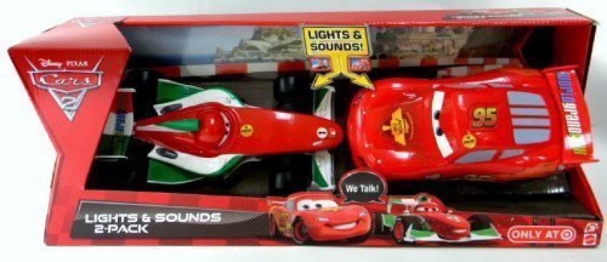 MATTEL Disney Pixar Cars 2 Lights Sounds 8