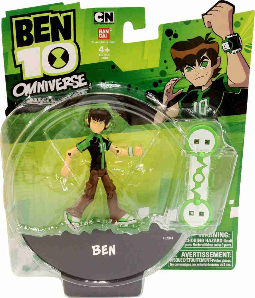 Ben 10 Omniverse Ben Action Figure (16 Years Old, White Hoodie