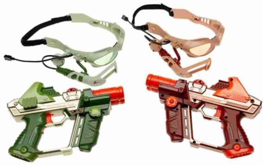  Lazer Tag Team Ops Deluxe 2-Player System : Toys & Games