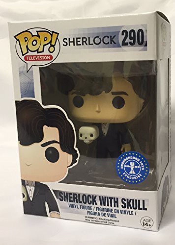 Funko Pop Tv: Sherlock - Sherlock With Skull Hot Topic Exclusive