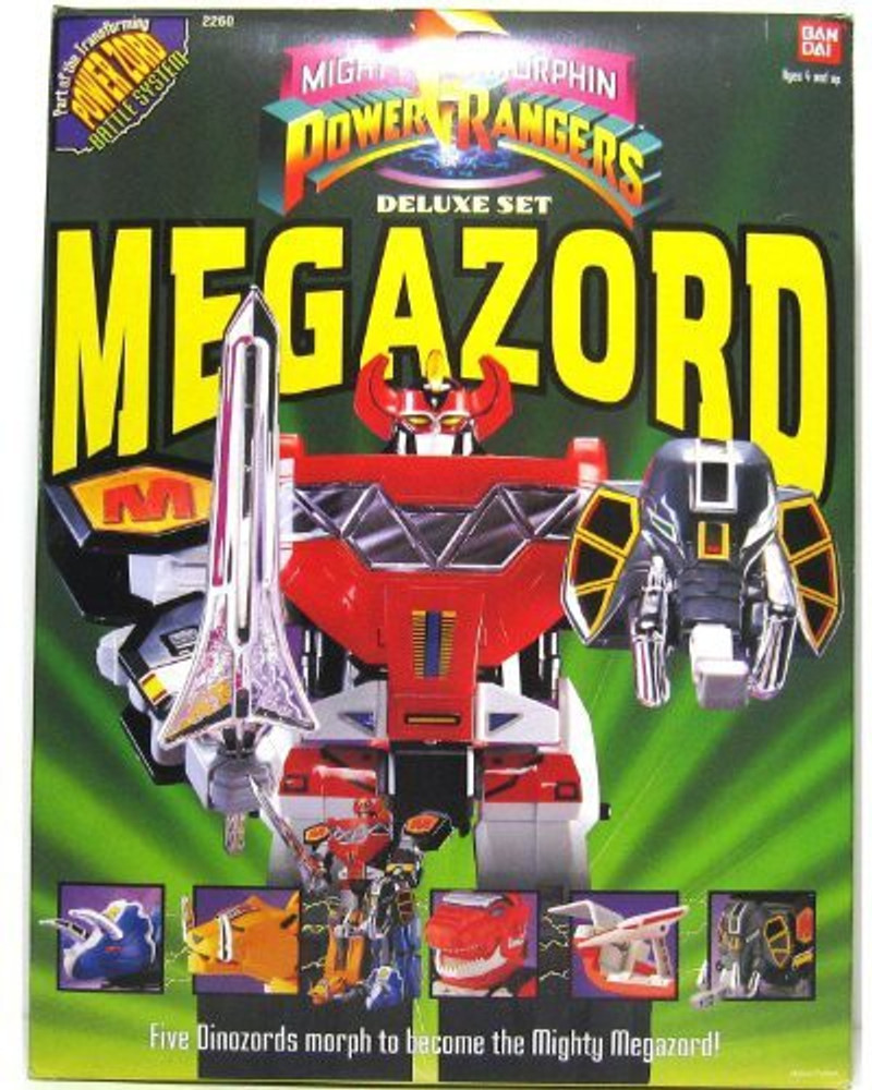 Power Rangers Deluxe Megazord Deluxe Deluxe Megazord Deluxe