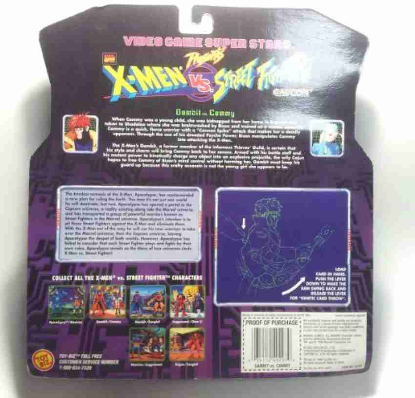 X-Men - vs Street Fighter (Toy Biz) Checklist
