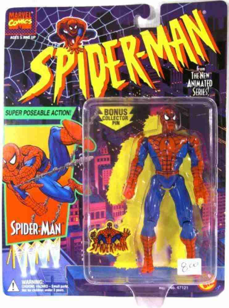 Spider-Man The Animated Series Poseable Action Figure Toy Biz 