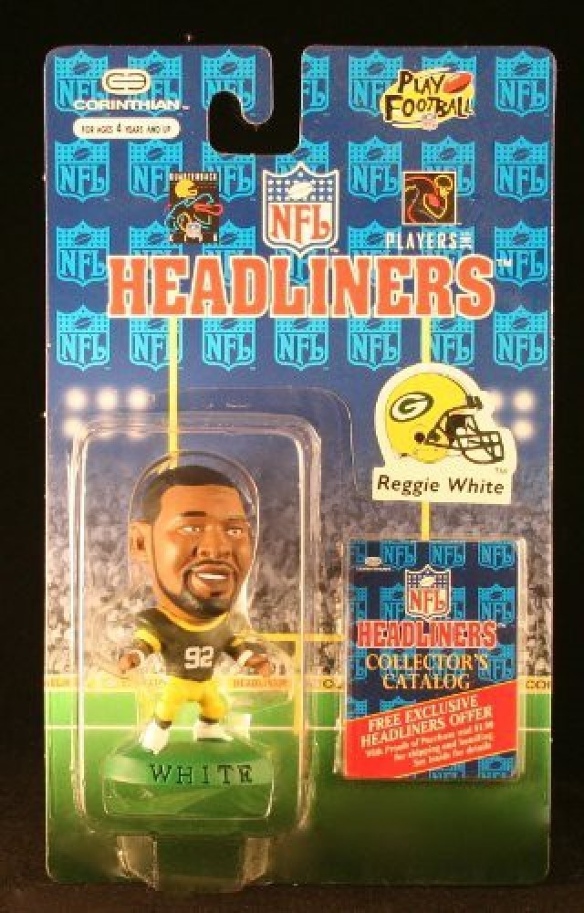 Reggie White Action Green Bay Packers NFL Action Poster