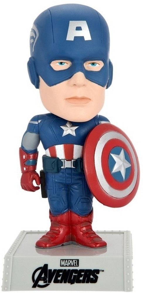 Funko Avengers Captain America Wacky Wobbler Bobble Head