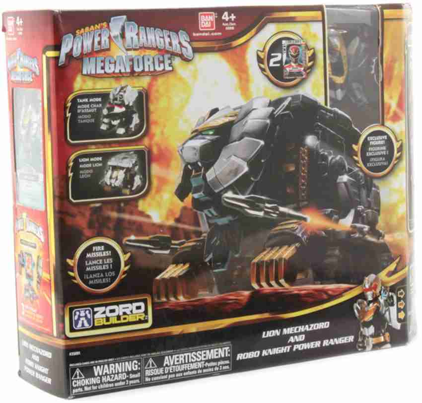 Power Rangers Megaforce Robo Knight Megazord Cards