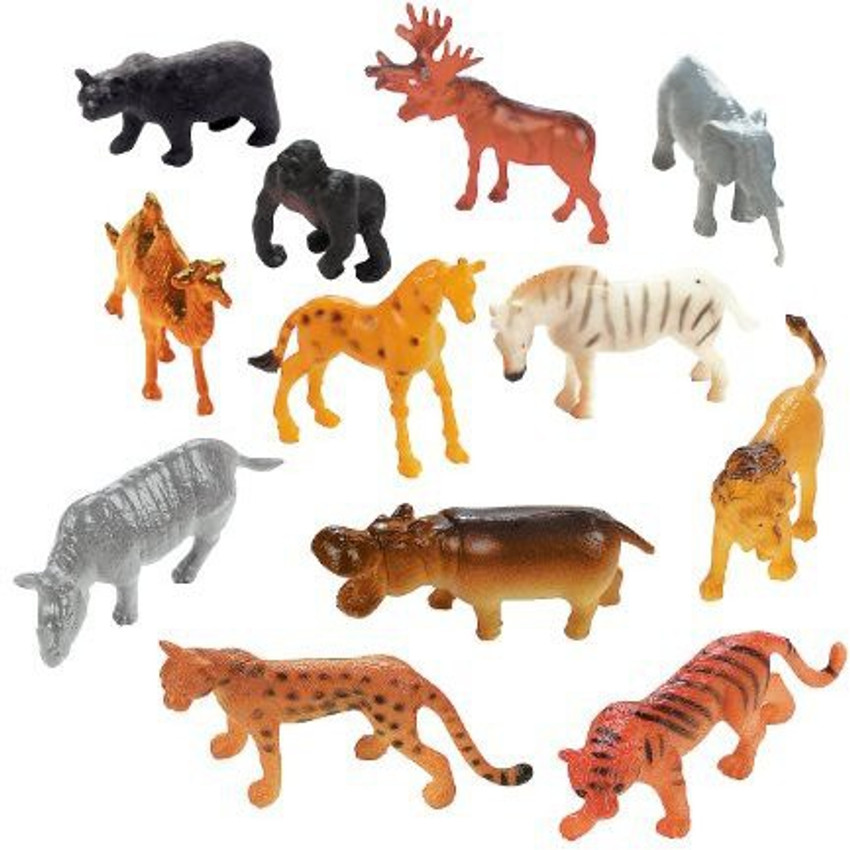 Plastic safari animals store