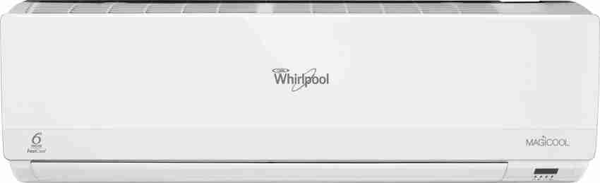 whirlpool 1.5 ton 3 star split ac white grey