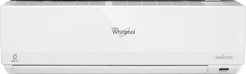 whirlpool 1.5 ton 3 star split ac white grey