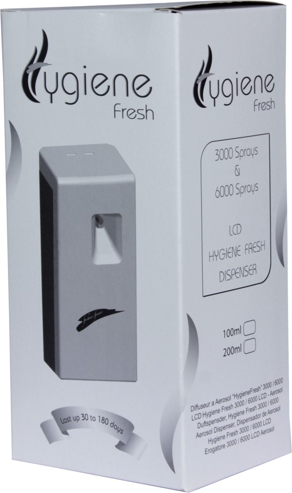 Fresh room lcd store aerosol dispenser