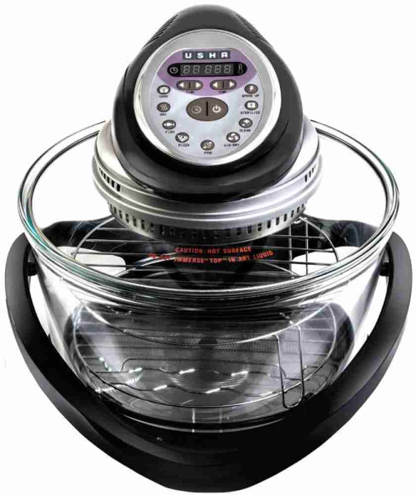 USHA Halogen Oven Infiniticook 3514I Air Fryer Price in India Buy USHA Halogen Oven Infiniticook 3514I Air Fryer online at Flipkart