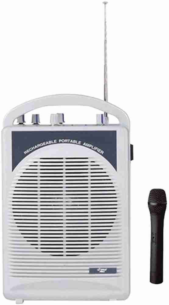 Rechargeable portable shop wireless amplifier