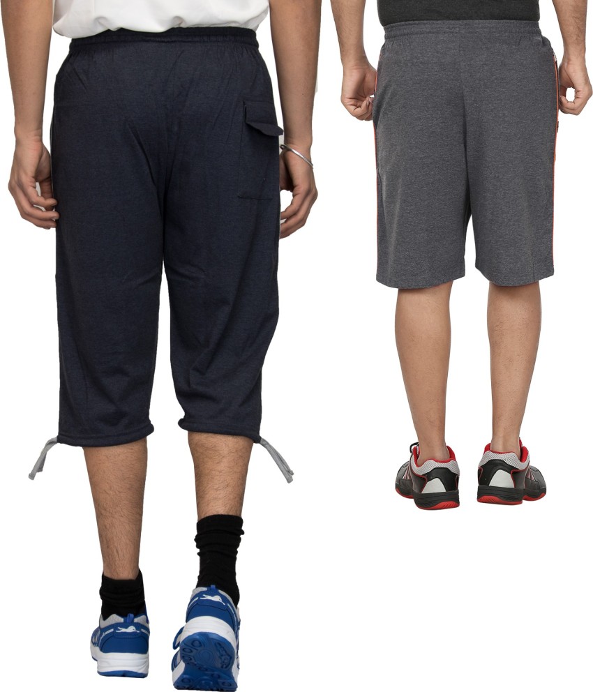 Comfortable Sports Three Quarter Pants for Men- Half/Short Pants