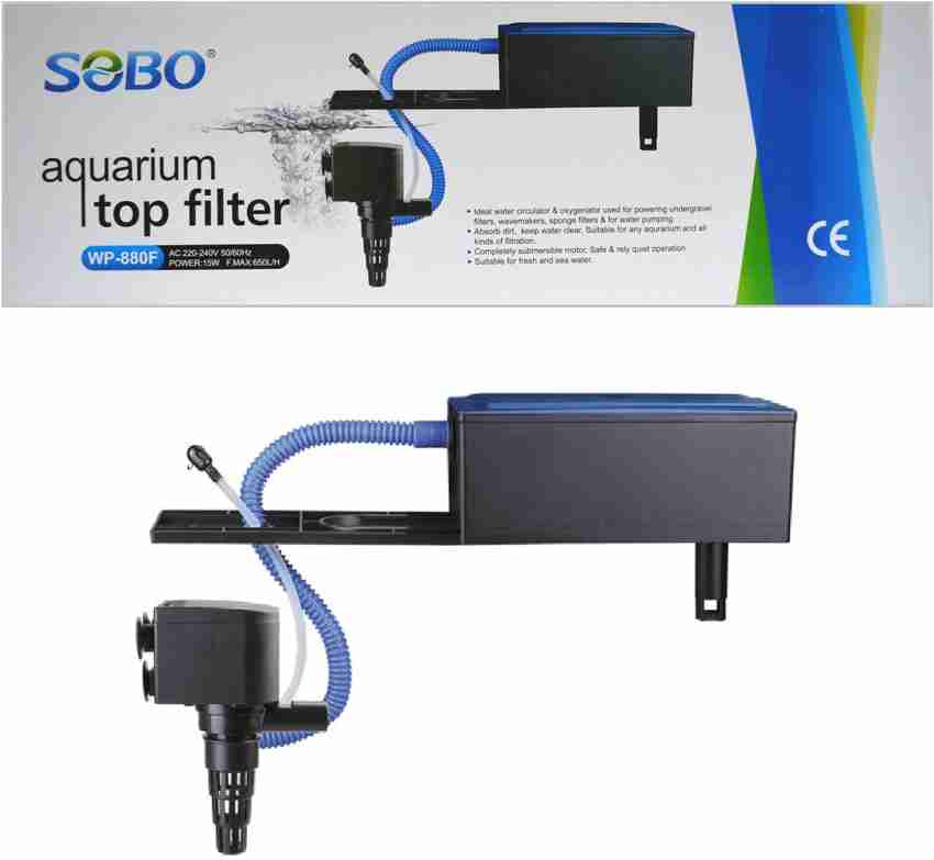 Aquarium online hood filter