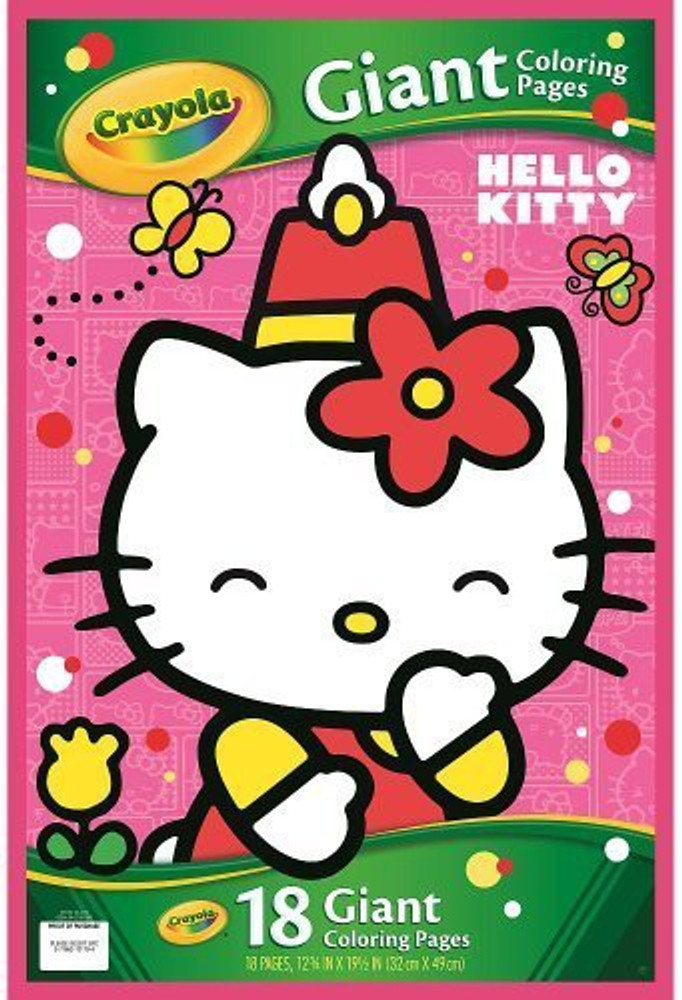 Crayola Large Coloring Pages Unleash - Crayola Hello Kitty Giant Coloring Pages Original Imaepzcxnu8nnaax 