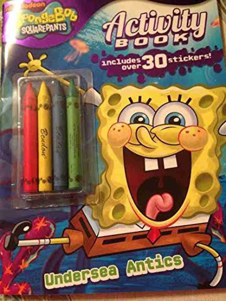 Spongebob Squarepants Coloring Book: 30 Illustrations Of Spongebob