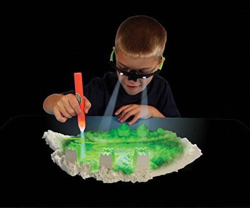 Play Visions Play Sand Glow Mold Set 13Pcs Use With Kinetic