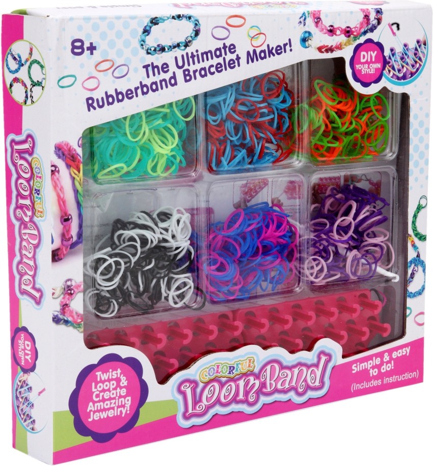 Krypton Color Ful Bracelet Maker Loom Bands - Color Ful Bracelet Maker Loom  Bands . Buy Loom bands toys in India. shop for Krypton products in India.