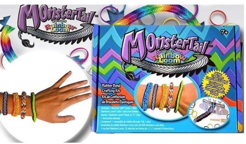 Loom, Rainbow, Monster Tail Crafting Kit