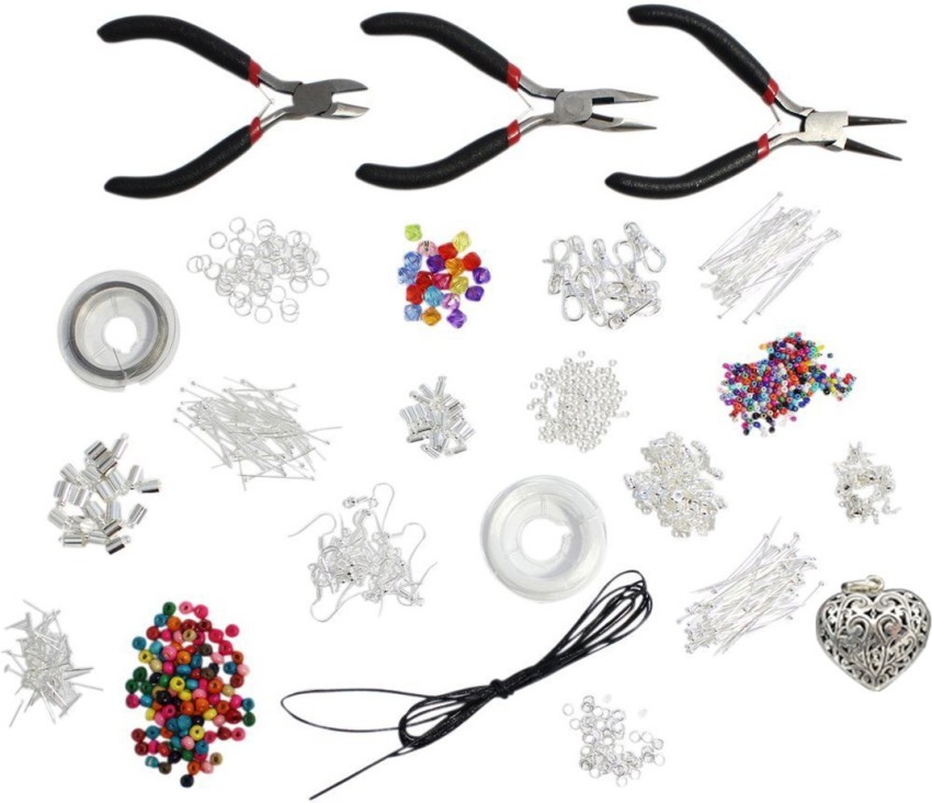 Jewelry Making Supplies Kit, Jewelry Making Starter Kit Jewelry Findings  Kit Repair Tools Craft Supp-g