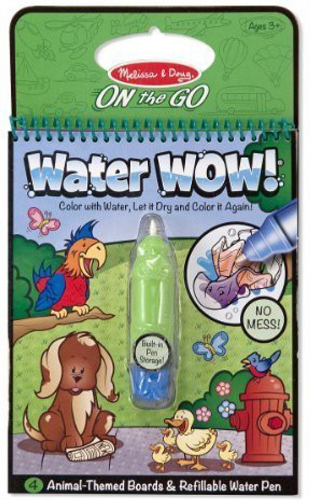 MELISSA DOUG Water Wow Coloring Book Animals by Water Wow