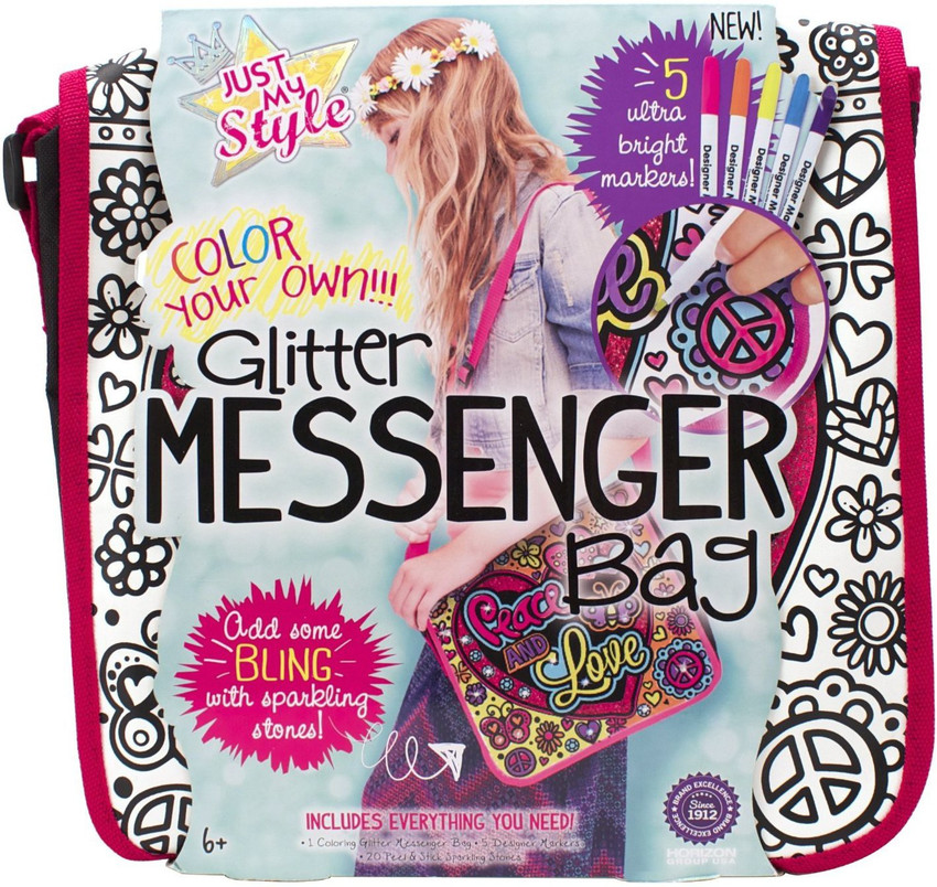 Glitter messenger bag 2025 unicorn
