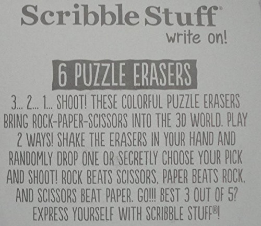 https://rukminim2.flixcart.com/image/850/1000/art-craft-kit/f/k/v/mattel-scribble-stuff-rock-paper-scissors-6-pack-erasers-original-imaep8ufx6bdgxda.jpeg?q=90