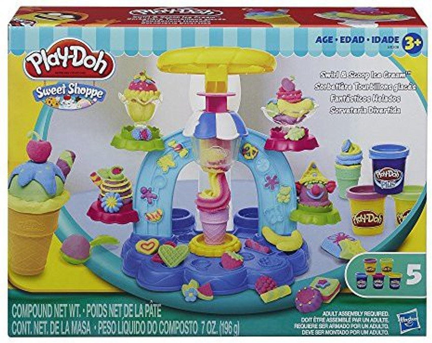 Play doh swirl and scoop ice cream sales