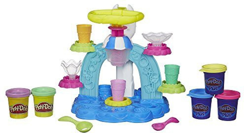 Play doh swirl n scoop sales ice cream