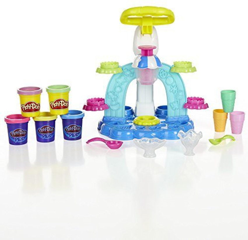 PLAY DOH Play Doh Sweet Shoppe Swirl and Scoop Ice Cream Playset