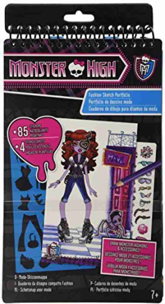 Monster High Fashion Angels Mini Sketch Book 