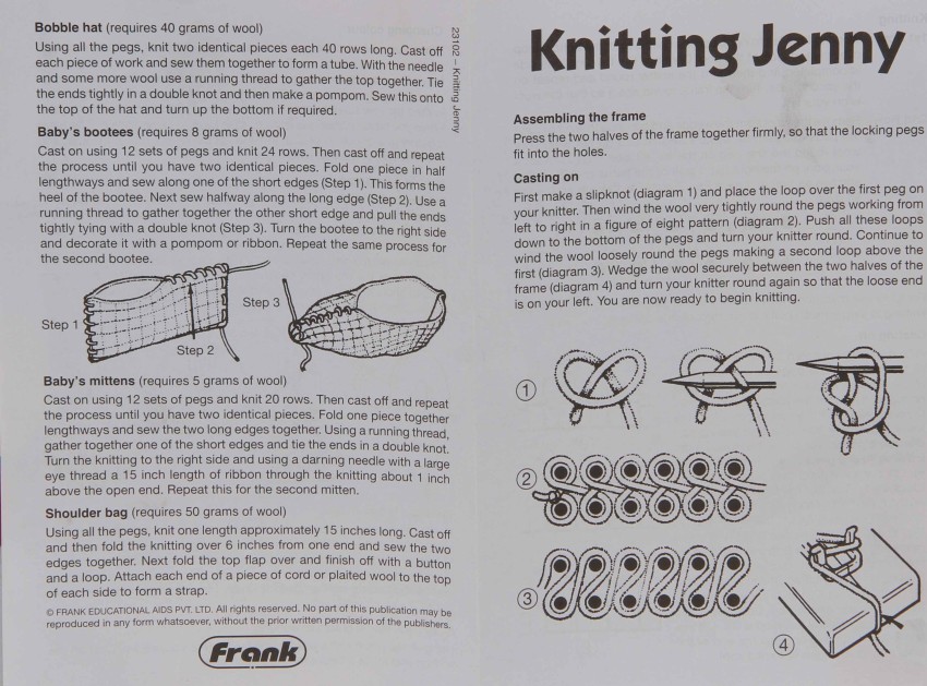  Frank Knitting Jenny for 7 Year Old Kids and Above : Toys &  Games