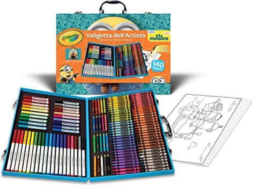 Crayola Minions Inspiration Art Case with 140 Pieces