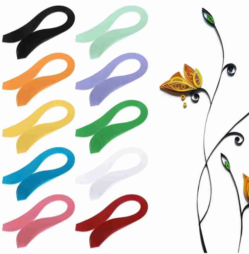16 Set of Quilling Kits - 600 5mm Strips & 10 Set of Tools