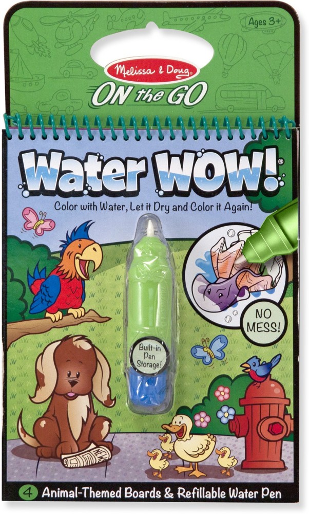 Melissa & doug water wow store coloring book