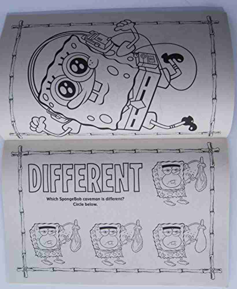 Coloring SpongeBob Squarepants Drawing GIANT Coloring Book Page