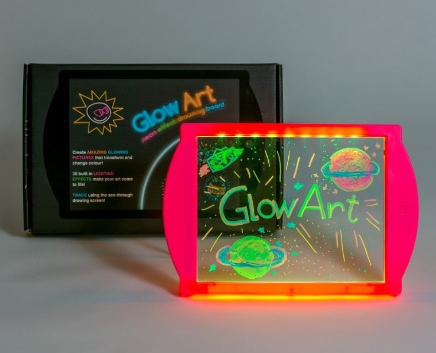 Glow Art R3-BLK Drawing Board, Black