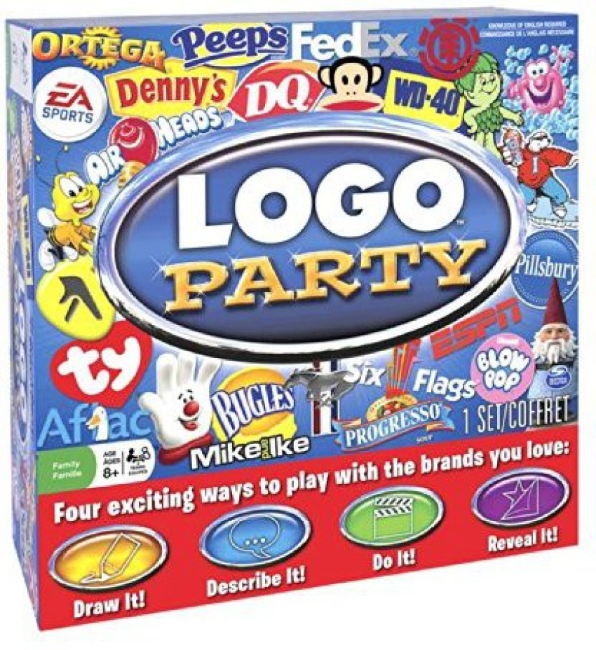 Spin Master Games Logo Party Game - Logo Party Game . shop for Spin Master  Games products in India. | Flipkart.com