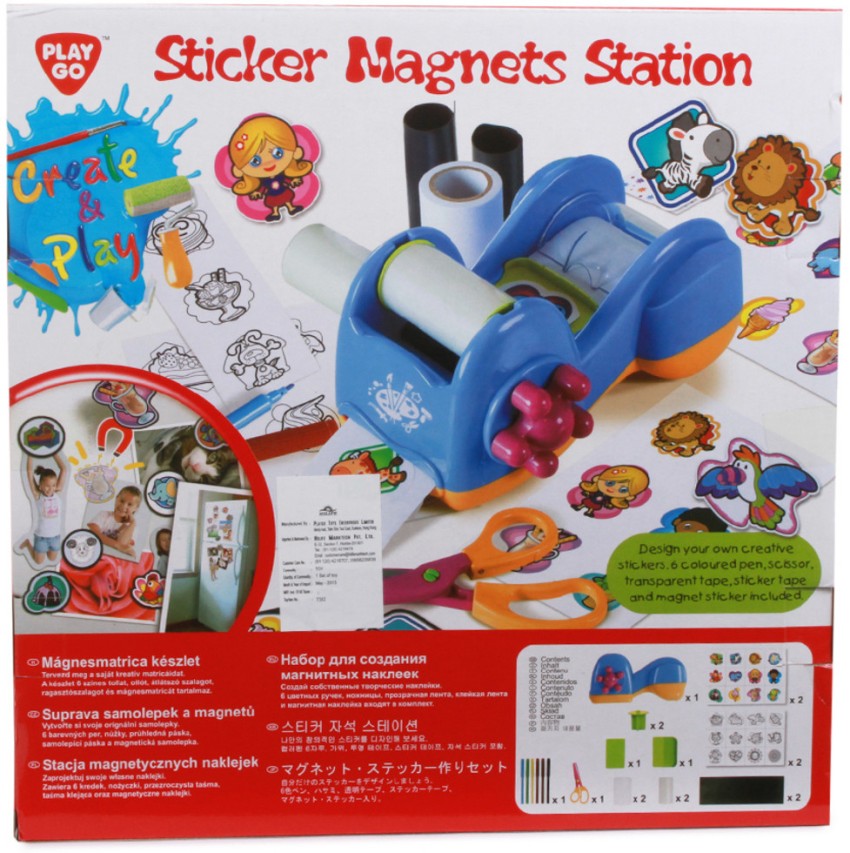 PLAYGO Sticker Magnets Machine - Sticker Magnets Machine . shop for PLAYGO  products in India. Toys for 3 - 8 Years Kids.