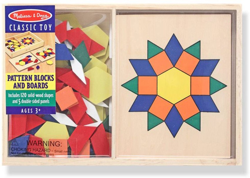 Melissa and doug animal cheap pattern blocks