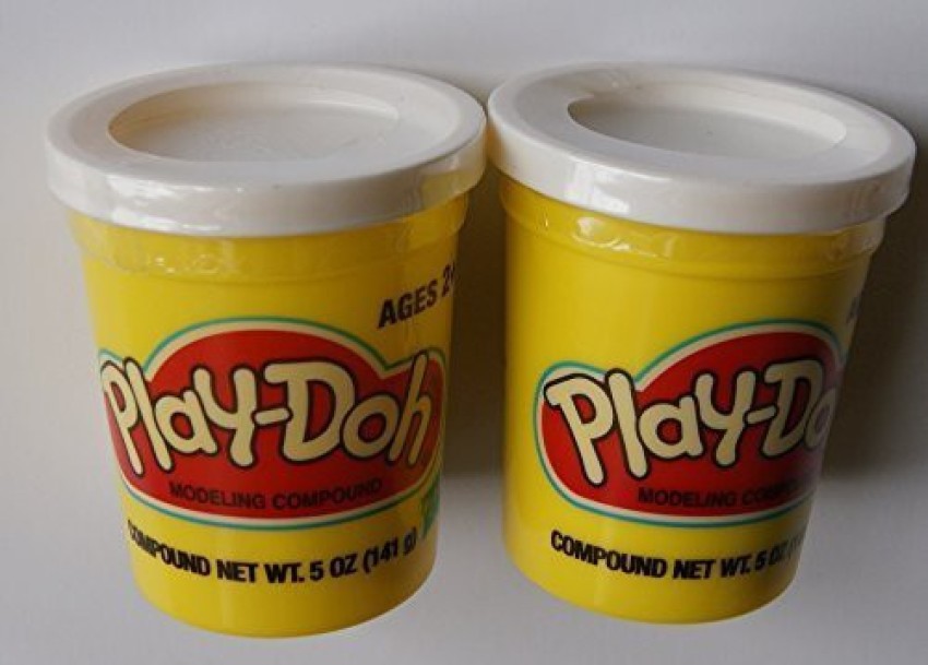 PLAY-DOH White - Set of Two Single Cans (5 Oz.) - White - Set of Two Single  Cans (5 Oz.) . shop for PLAY-DOH products in India.