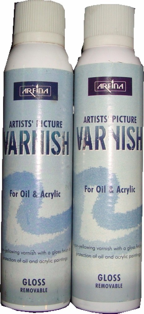 Camlin Artist Picture Varnish Spray for Oil n Acrylic Gloss