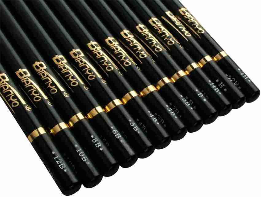 SKETCHING PENCIL SET: 12 OR 24 PENCILS AND CHARCOALS – Magnifico Beaux Arts