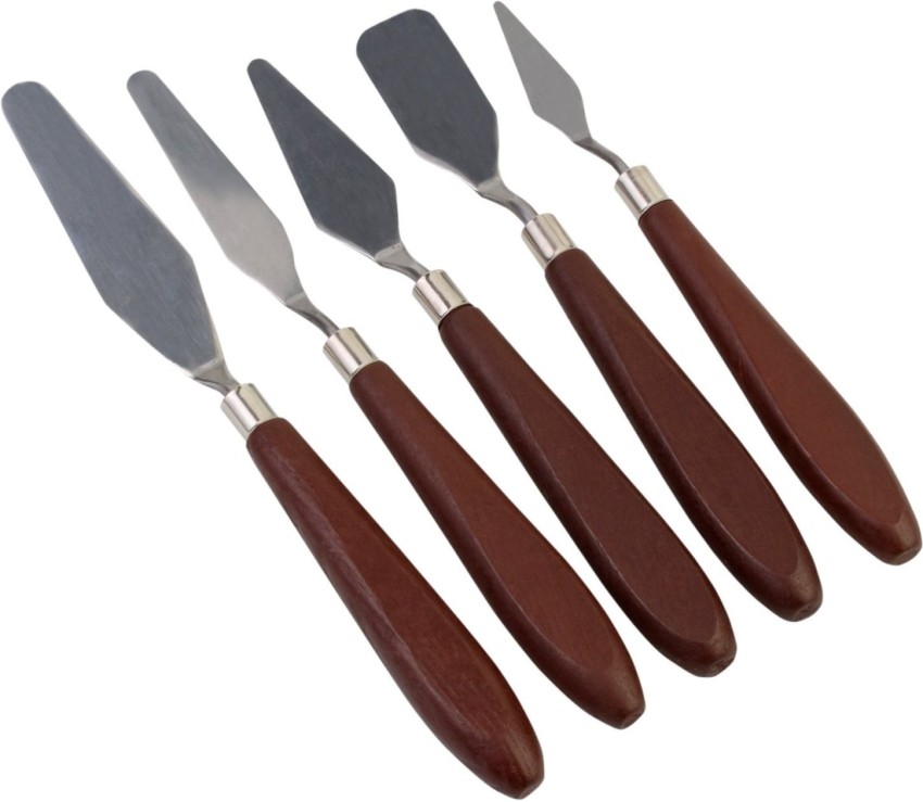 7pcs Artist Painting Knives Spatula Stainless Steel Palette Knife