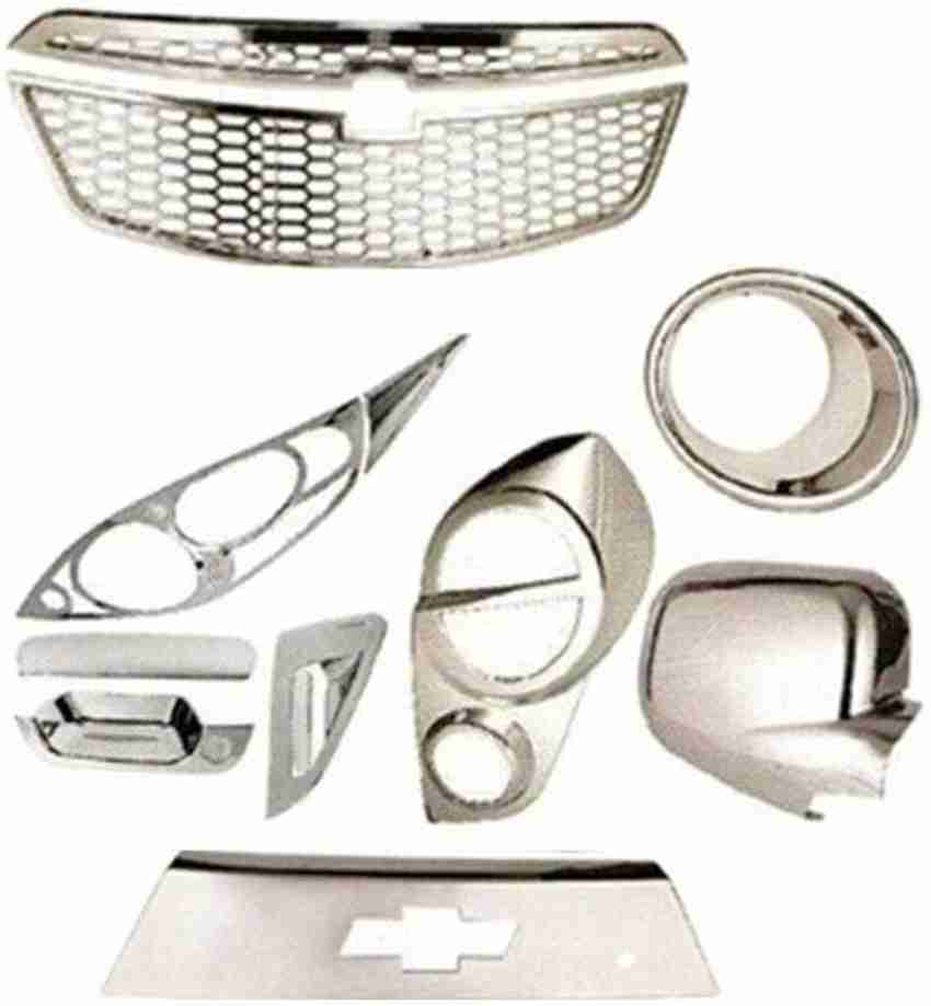 Carsaaz Catch Cover Mirror Cover Head Lamp Molding Chrome Garnish Cover Tail Lamp Molding Chrome Fog Lamp Rim Front Grill Cover Combo Price in India Buy Carsaaz Catch Cover Mirror Cover