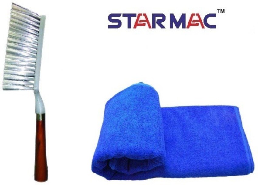STARMAC Corpet brash, Microfiber Cloth Combo Price in India - Buy STARMAC  Corpet brash, Microfiber Cloth Combo online at