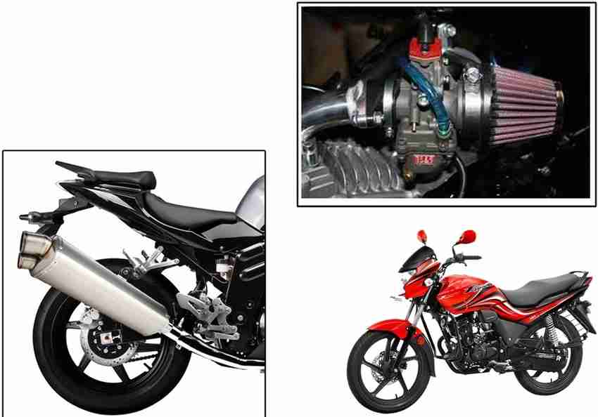 Speedwav 1 Two End Exhaust 1 HP Bike Air Filter 42mm Hero Passion XPro Combo Price in India Buy Speedwav 1 Two End Exhaust 1 HP Bike Air Filter 42mm Hero Passion XPro