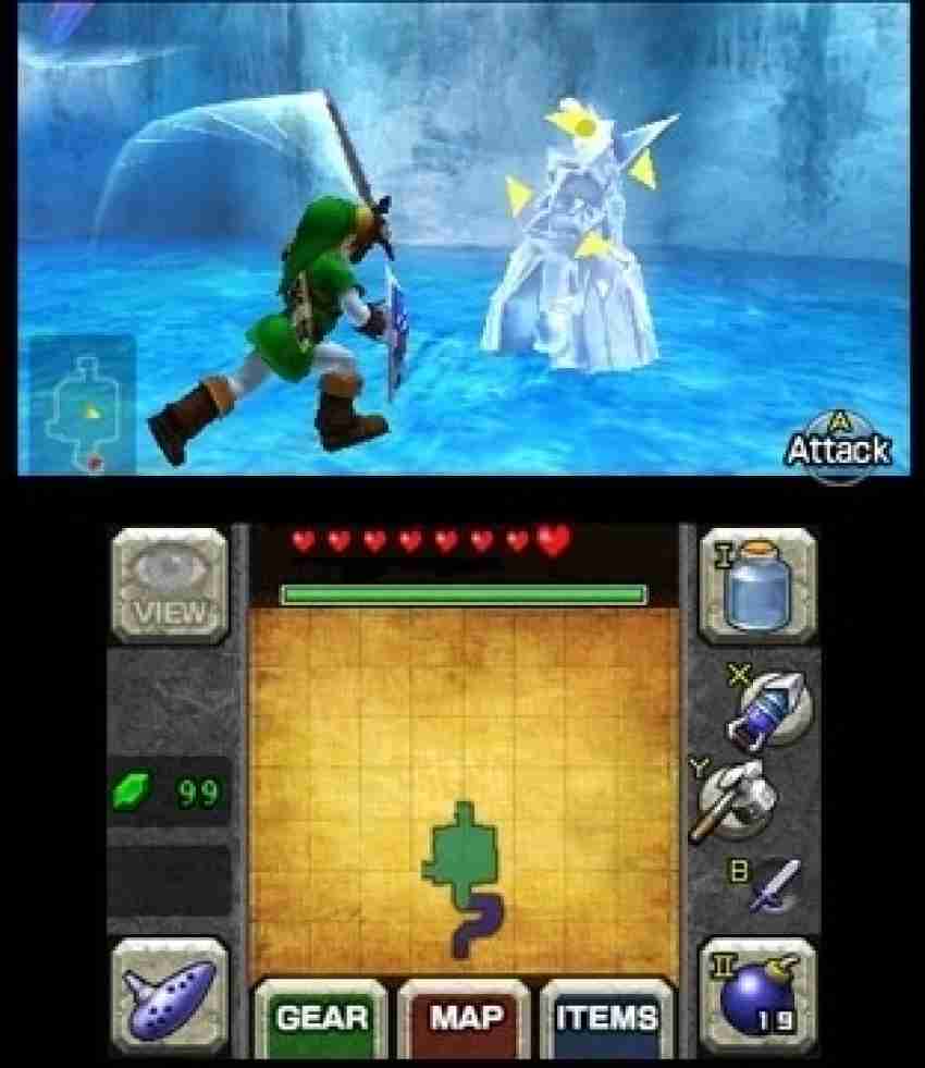  Nintendo 2DS - Legend of Zelda Ocarina of Time 3D : Video Games