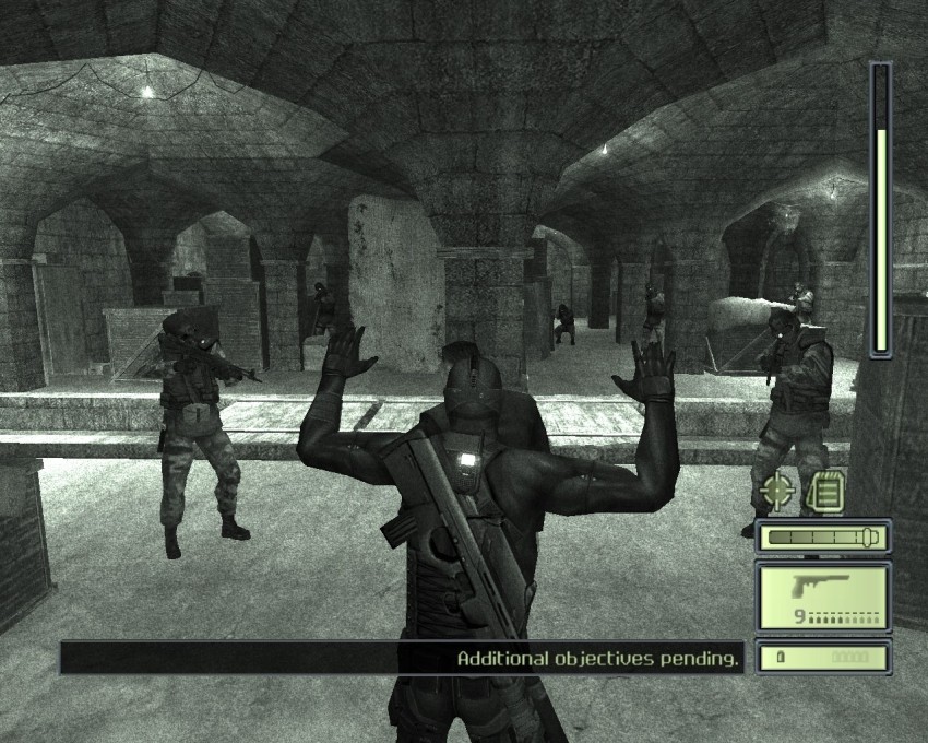 Tom Clancy's Splinter Cell  (PS2) Gameplay 